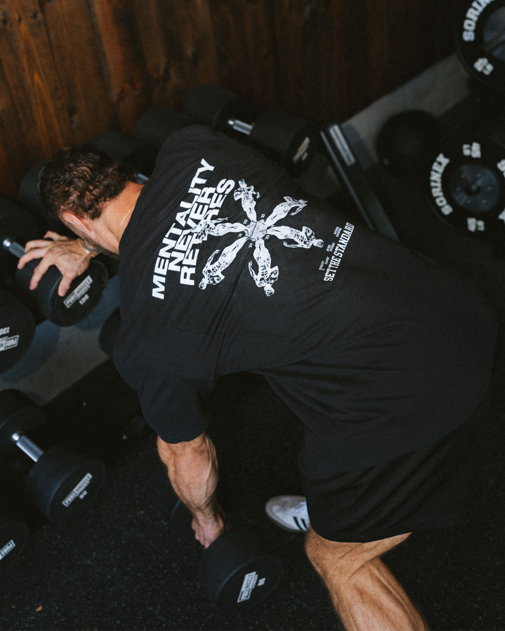 MENTALITY NEVER RETIRES TEE