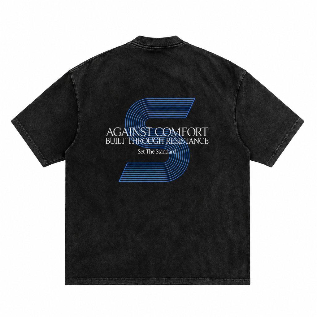 AGAINST COMFORT TEE